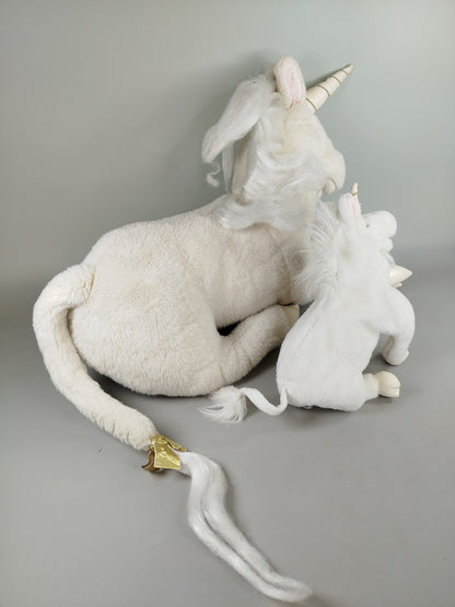 Folkmanis Handpuppen Set von 4 - Hexe, Babyadler, 2 Einhörner