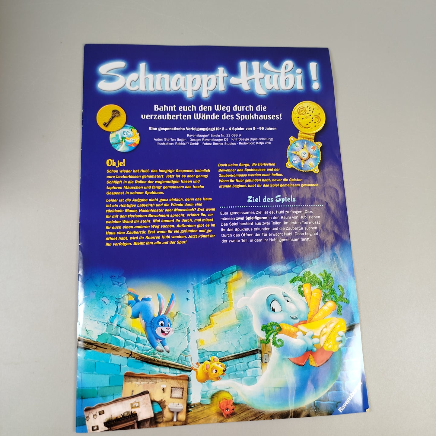 Ravensburger Brettspiel Schnappt Hubi! – ohne OVP