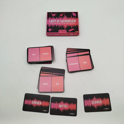 Gamely Games Kartenspiel – Laut & Lacherlich, Familienspiel OVP