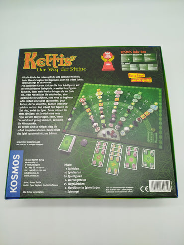 Kosmos Brettspiel Keltis Der Weg der Steine, Spiel des Jahres 2008, neu