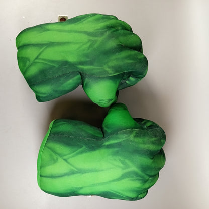 Marvel Hulk Plüschhandschuhe Set – Superheld Fäuste zum Verkleiden