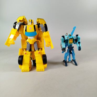 Hasbro Bundle Transformers Set von 2 Figuren Auto&Hubschrauber ab 6 Jahre 