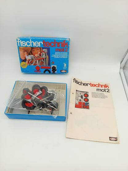 Fischertechnik Baukasten Sets – Statik & Mot Serien, vintage
