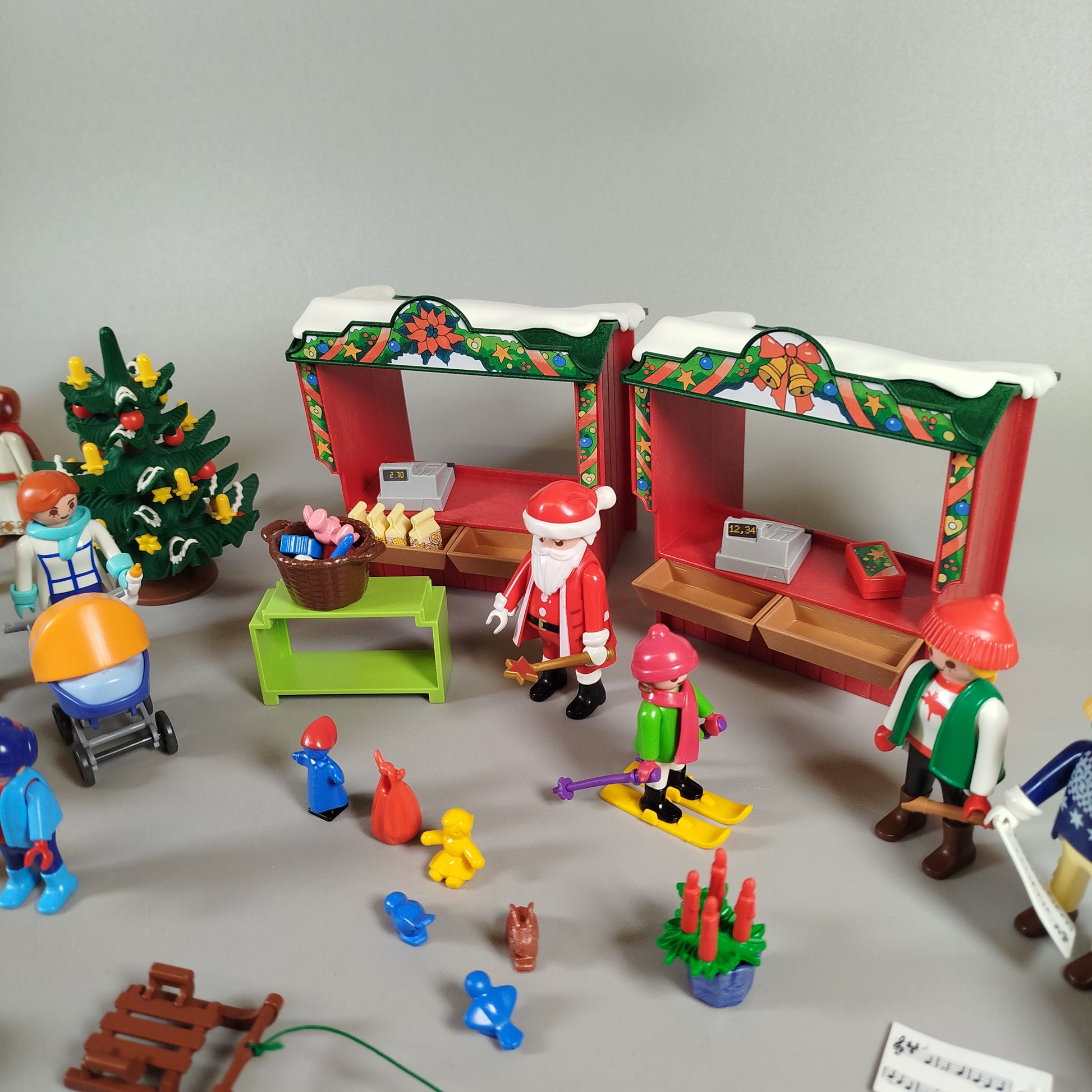 Playmobil Weihnachtsmarkt & Krippenspiel Set – Figuren & Zubehör