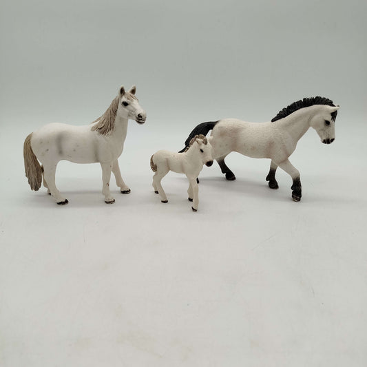 Schleich Bundle Pferde Set von 3 🐴🌟, gebraucht, ab 3 4 5 Jahre | ✅ geprüft 