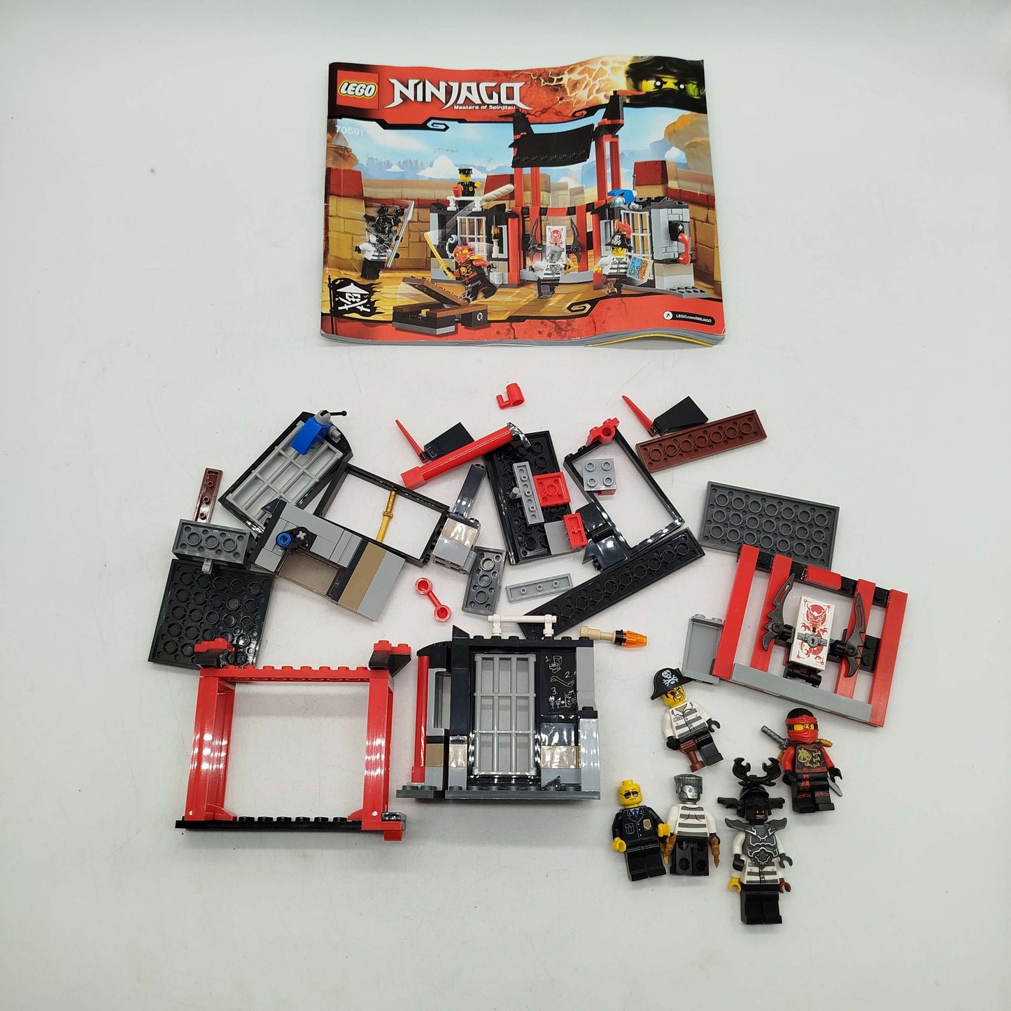 LEGO NINJAGO 70591 Bauset, gebraucht, ab 6 7 8 Jahre | ✅ geprüft 