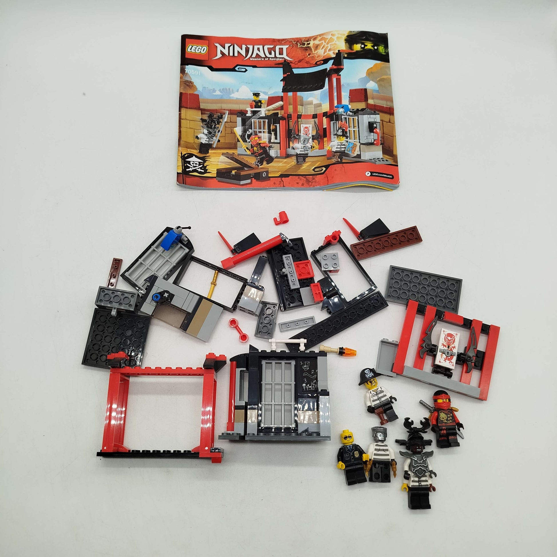 LEGO NINJAGO 70591 Bauset, gebraucht, ab 6 7 8 Jahre | ✅ geprüft 