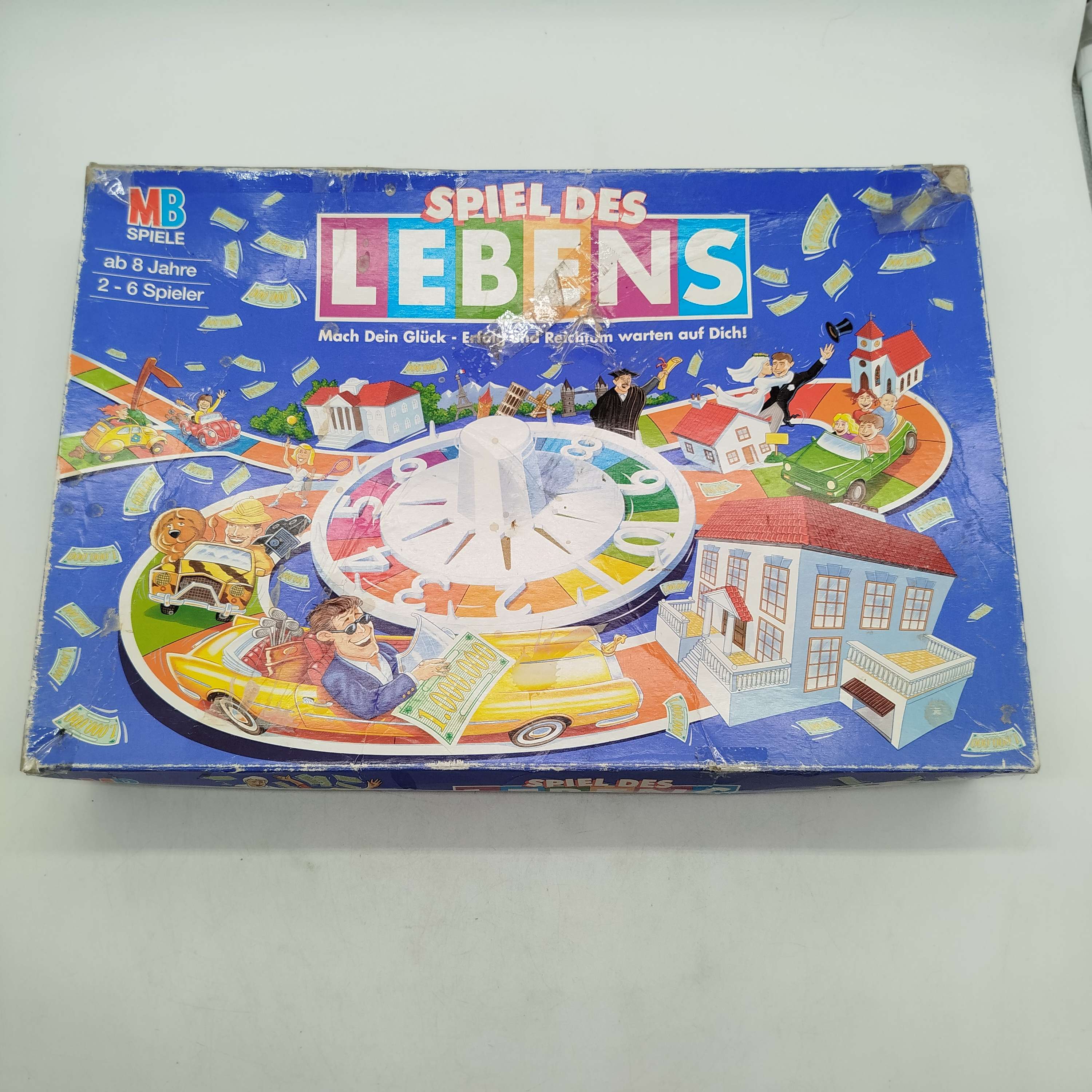 MB Spiele Spiel des Lebens Brettspiel, gebraucht, ab 6 7 8 Jahre | ✅ geprüft 