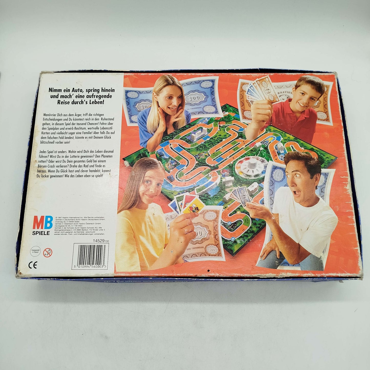 MB Spiele Spiel des Lebens Brettspiel, gebraucht, ab 6 7 8 Jahre | ✅ geprüft 