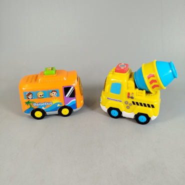 VTech Bundle Set von 2 Reisebus & Betonmischer ab 3 4 5 Jahre | ✅ geprüft 