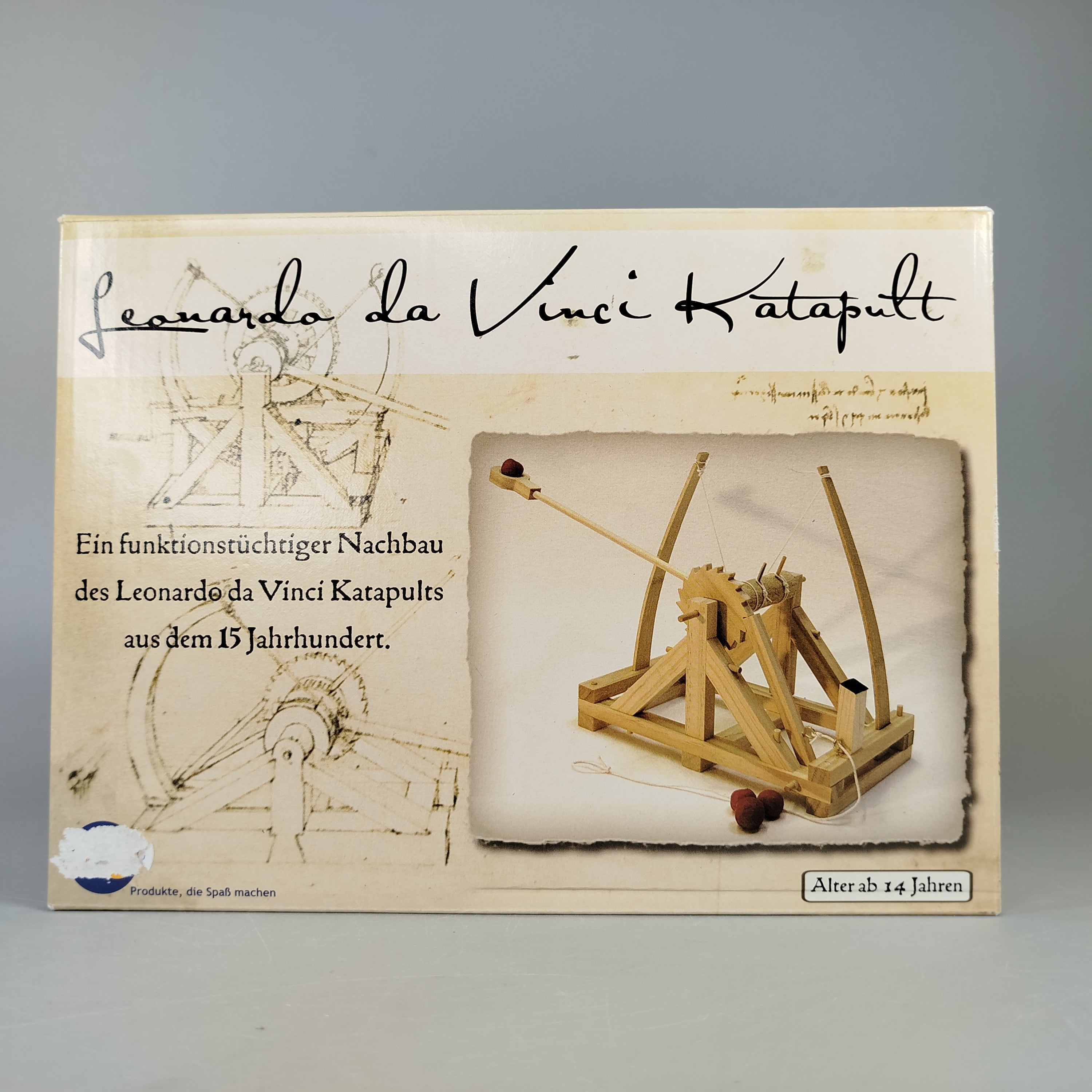 Leonardo da Vinci Katapult Modellbausatz, OVP