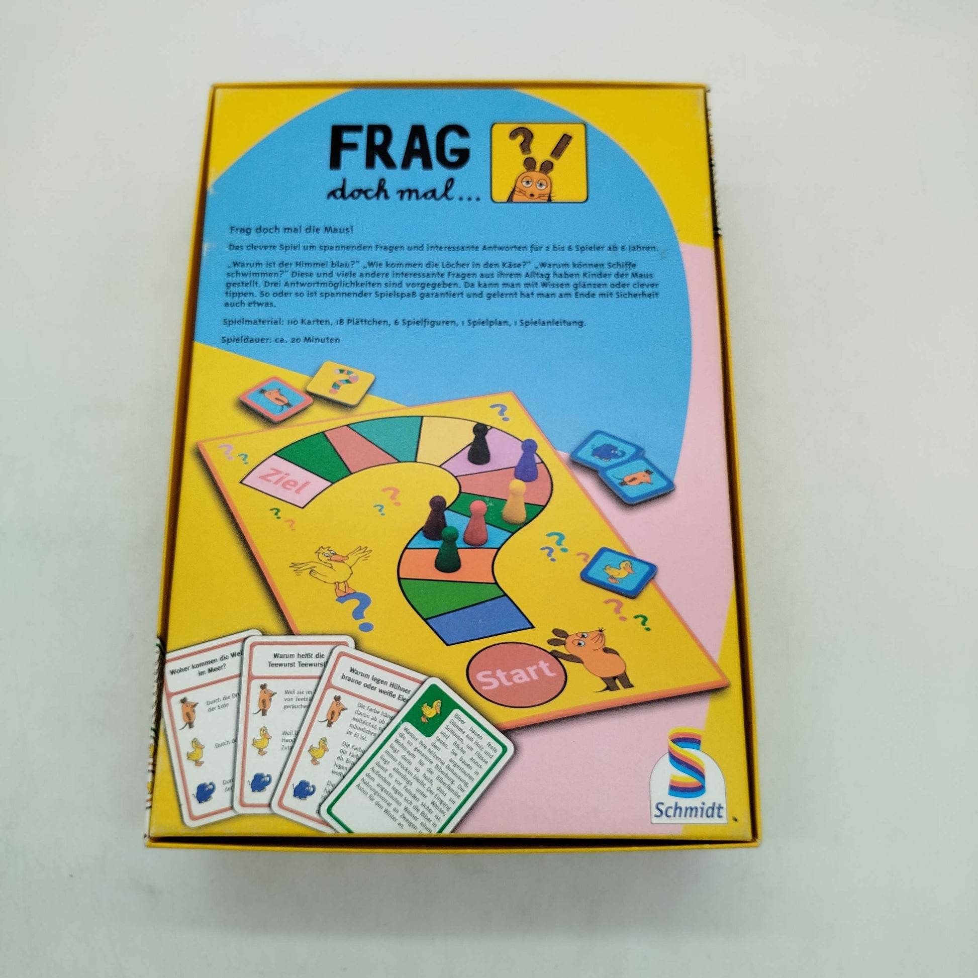 Schmidt Spiele Frag doch mal Maus Brettspiel, ab 6 7 8 Jahre | ✅ geprüft 