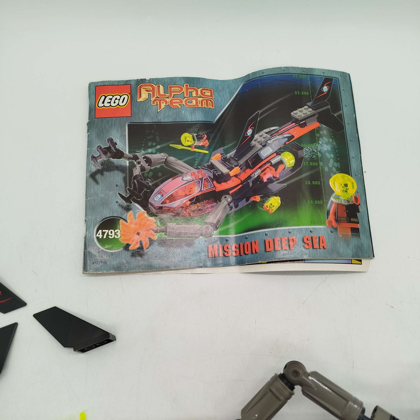 LEGO 4793 AlphaTeam Ogel SharkSub U-Boot gebraucht ab 6 7 8 Jahre | ✅ geprüft 