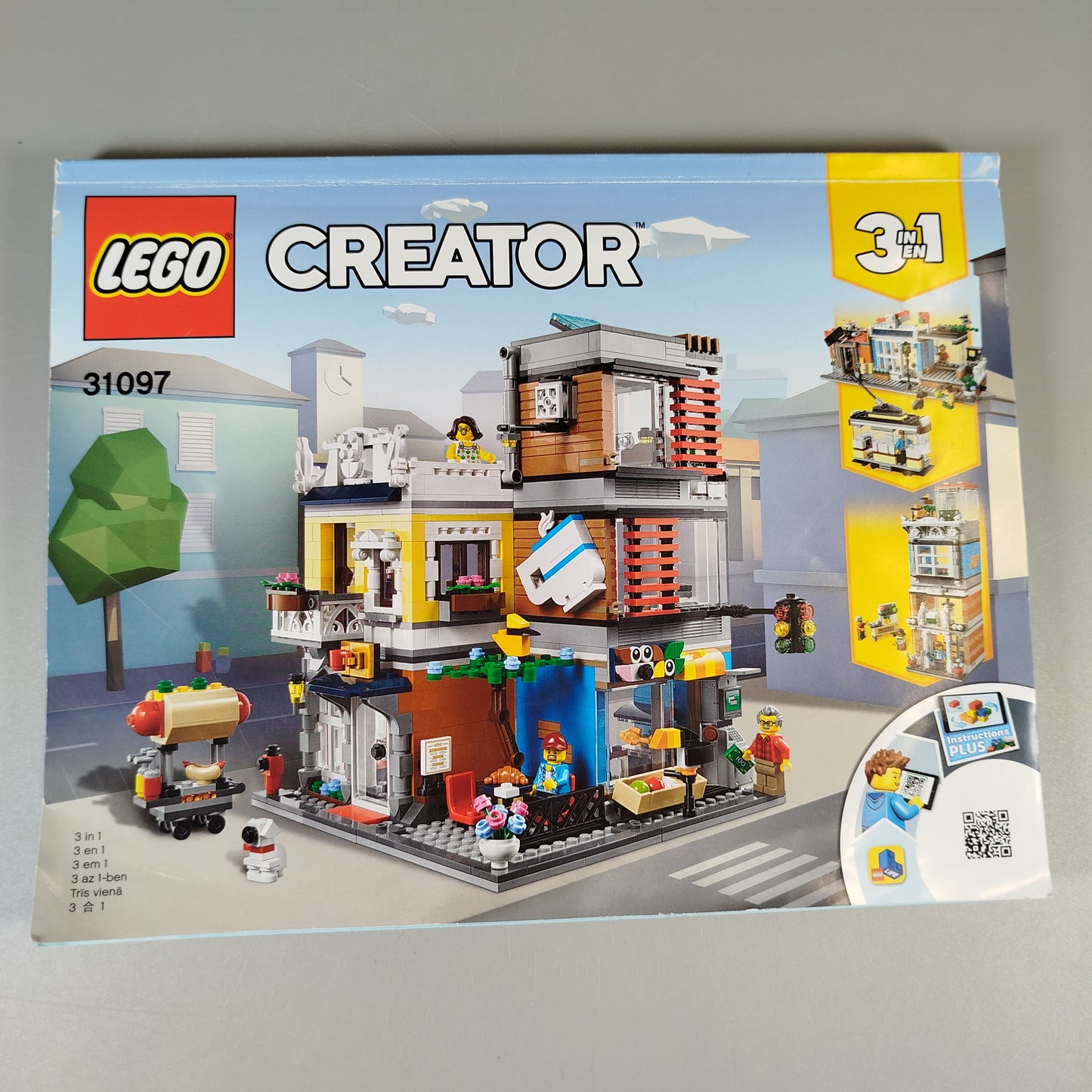 LEGO Creator 31097 Townhouse & Café Set 3-in-1