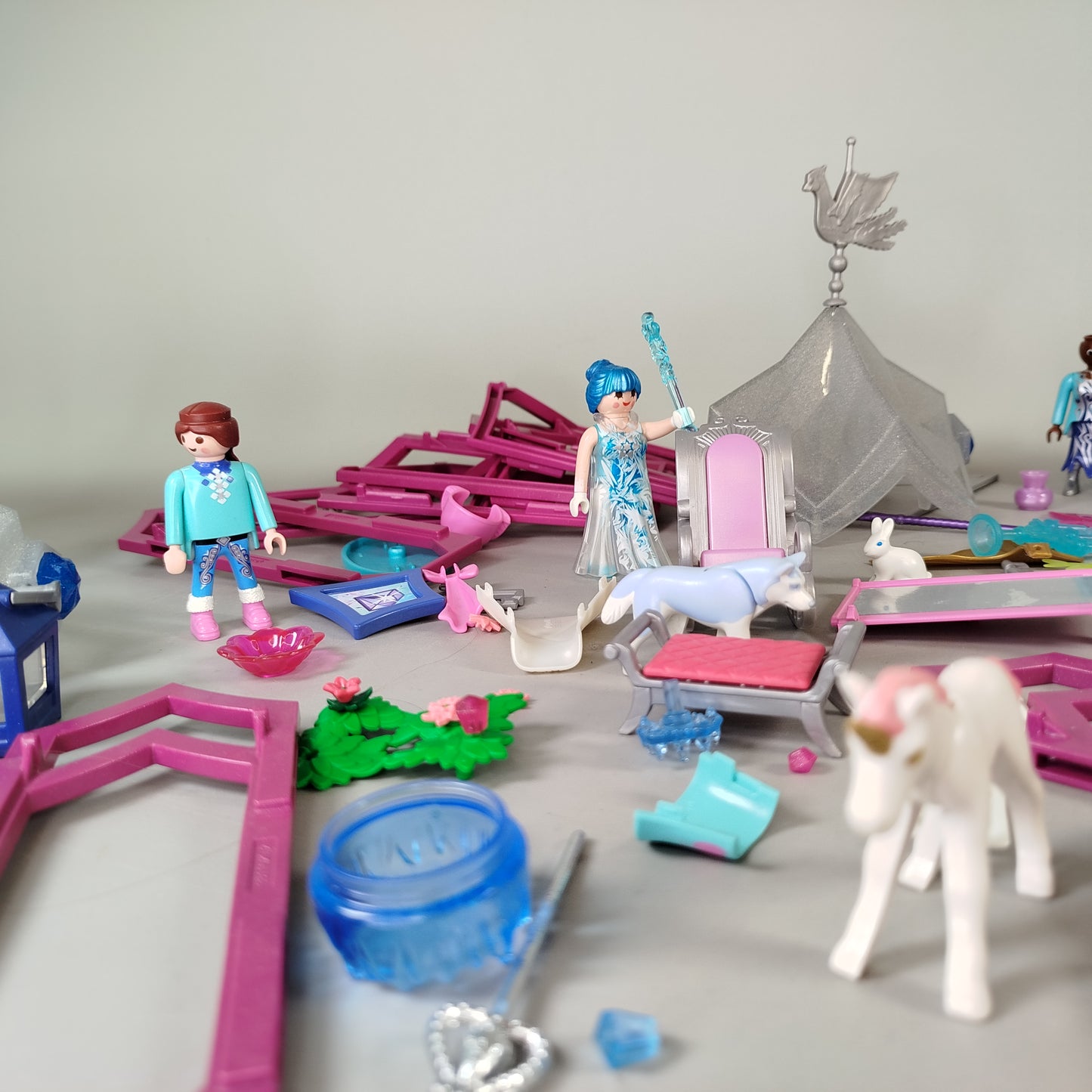 Playmobil Magic Kristallpalast 9469 & Kristalltor 9473 Set, gut
