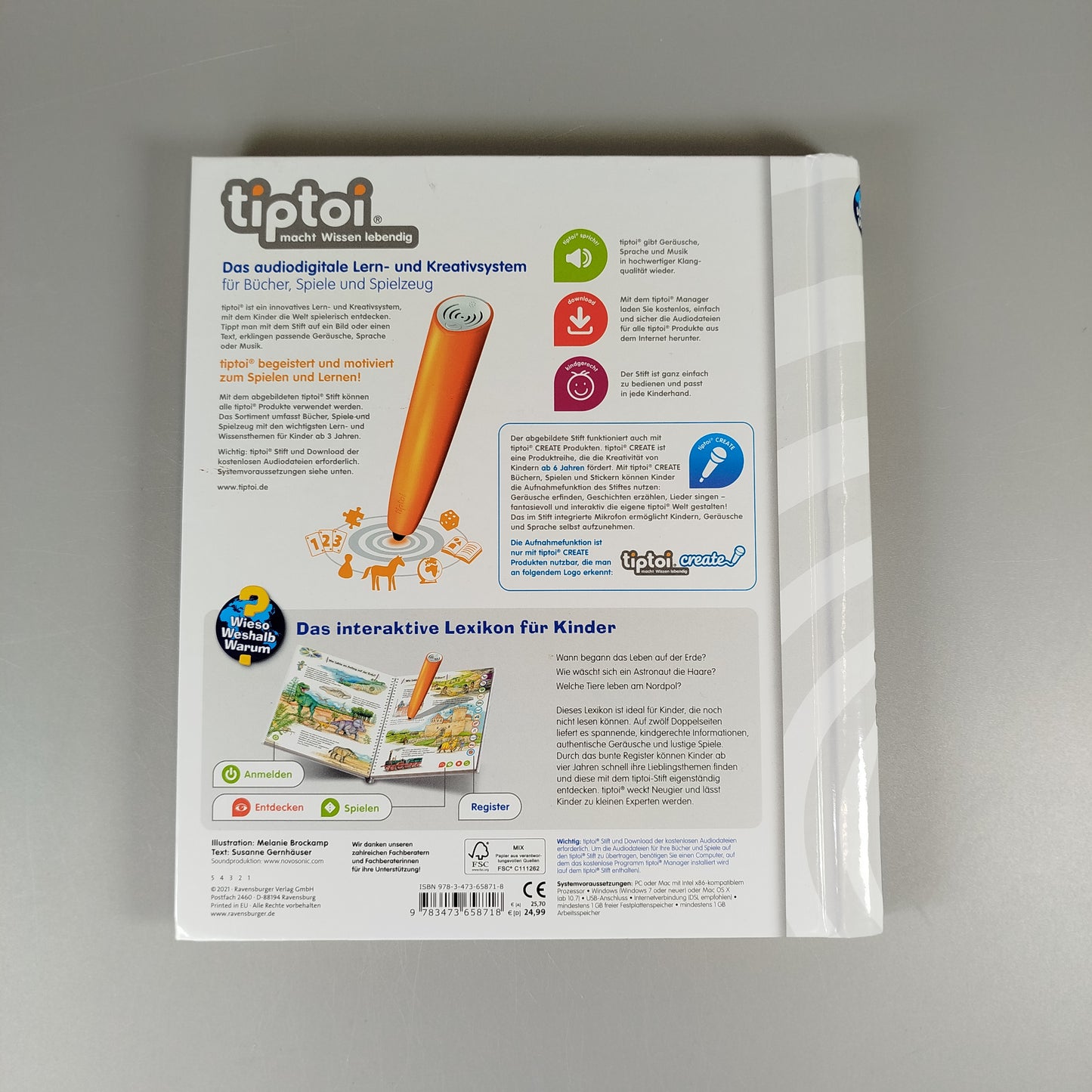 Ravensburger tiptoi Bücher Wieso? Weshalb? Warum? Lexikon & Musik 