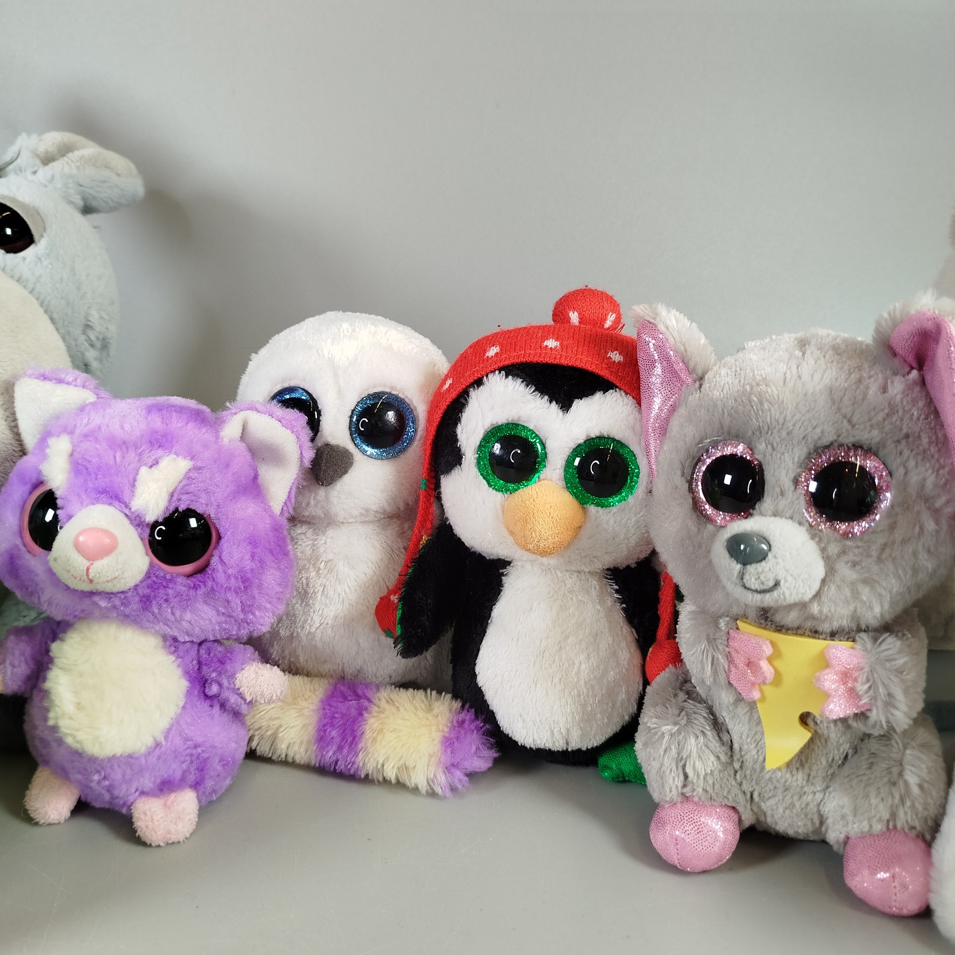 Plüschtiere Tier-Set - Bunte Sammlung - 13 Stück, vielseitig