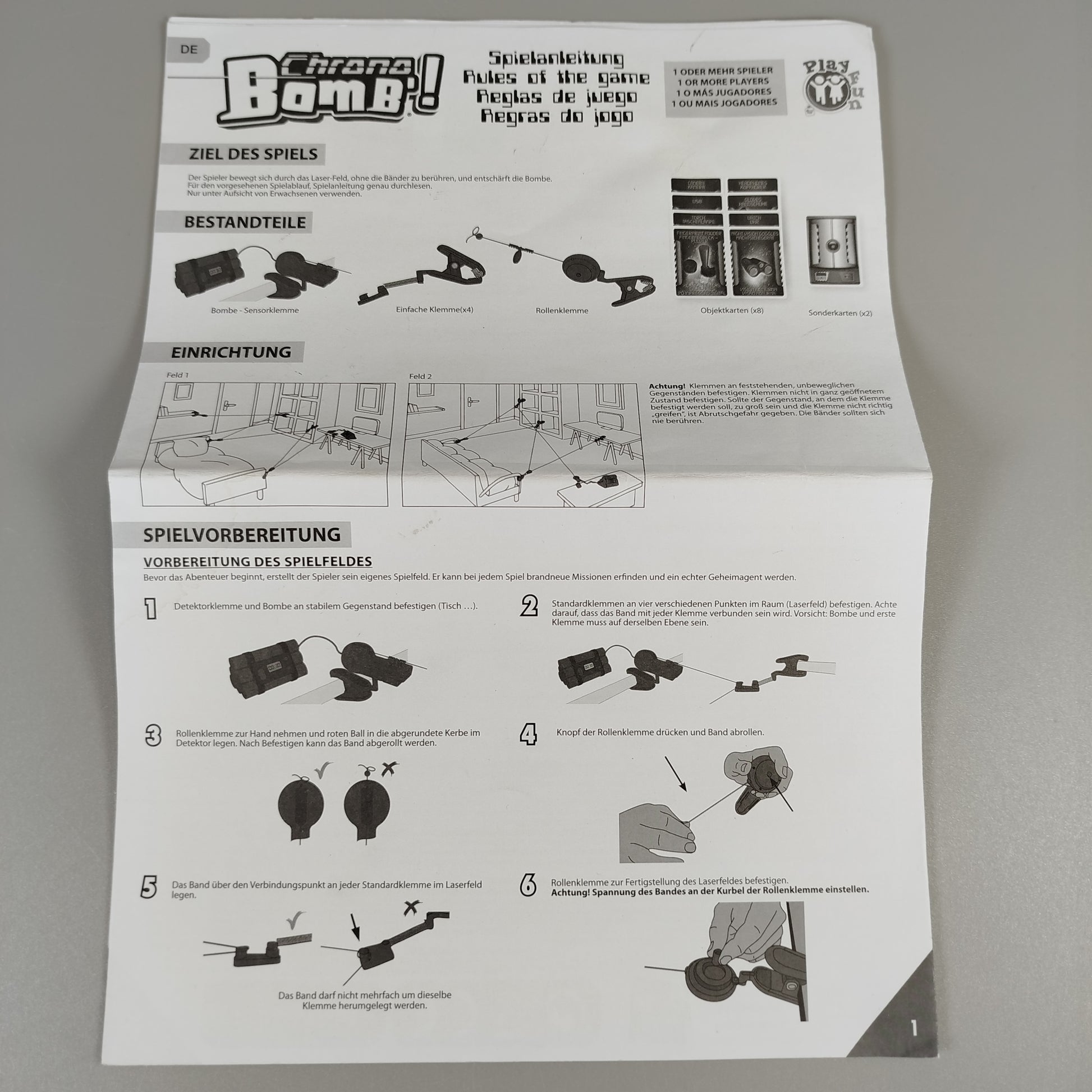 Play Fun Spannungsspiel Chrono Bomb