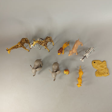 Bundle Safari 10x Tierfiguren Tiere