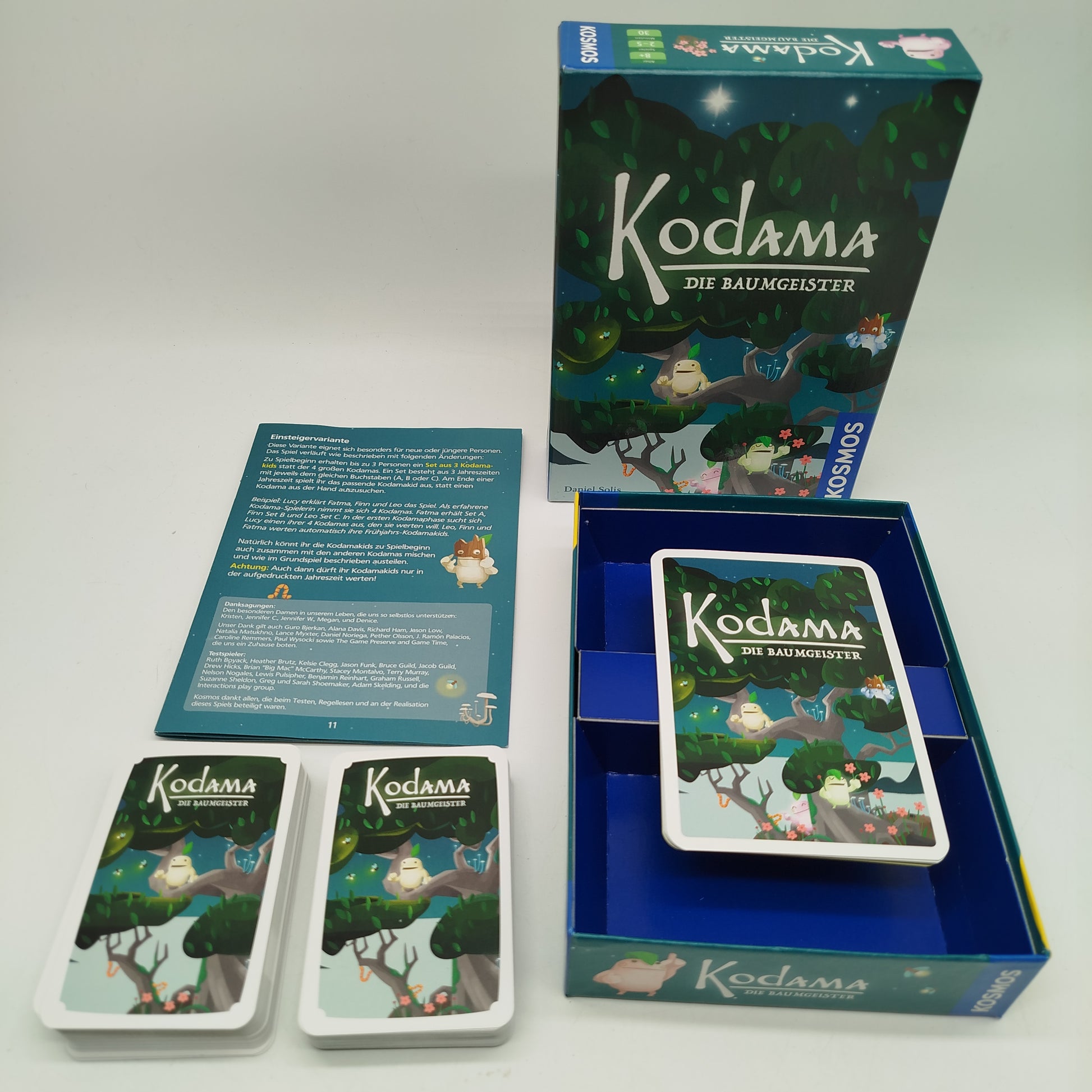 KOSMOS Kartenspiel – Kodama: Die Baumgeister, neuwertig