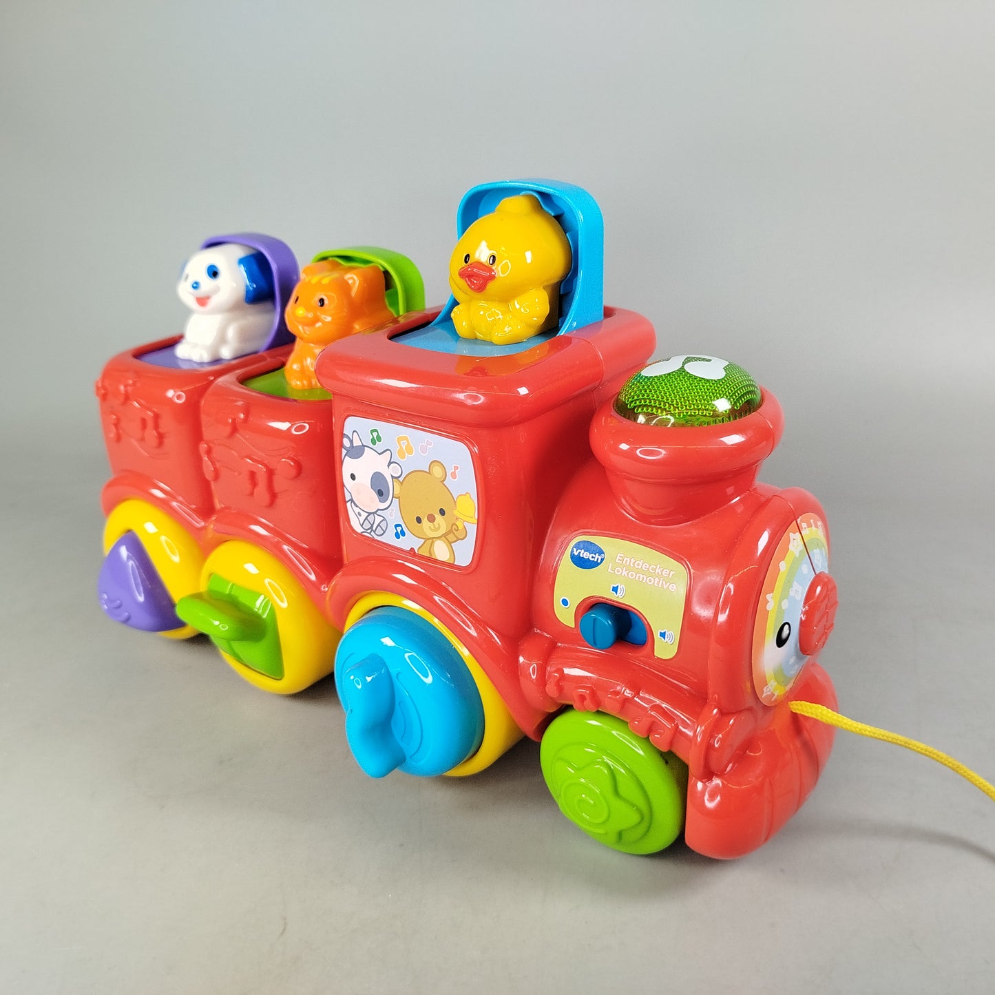 Vtech Entdecker Lokomotive Nachziehzug, Neu