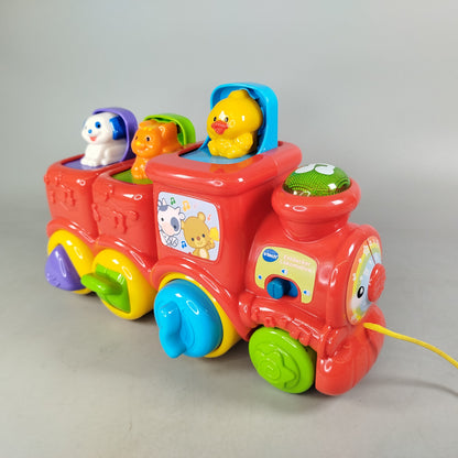 Vtech Entdecker Lokomotive Nachziehzug, Neu