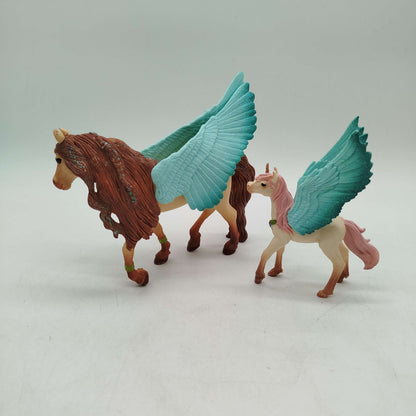 Schleich Bundle Pegasus & Einhorn Set von 2 Figuren