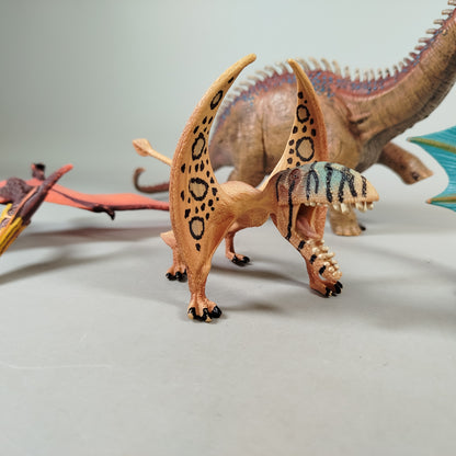 Schleich Dinosaurier & Drache Set von 4 Figuren, sehr gut