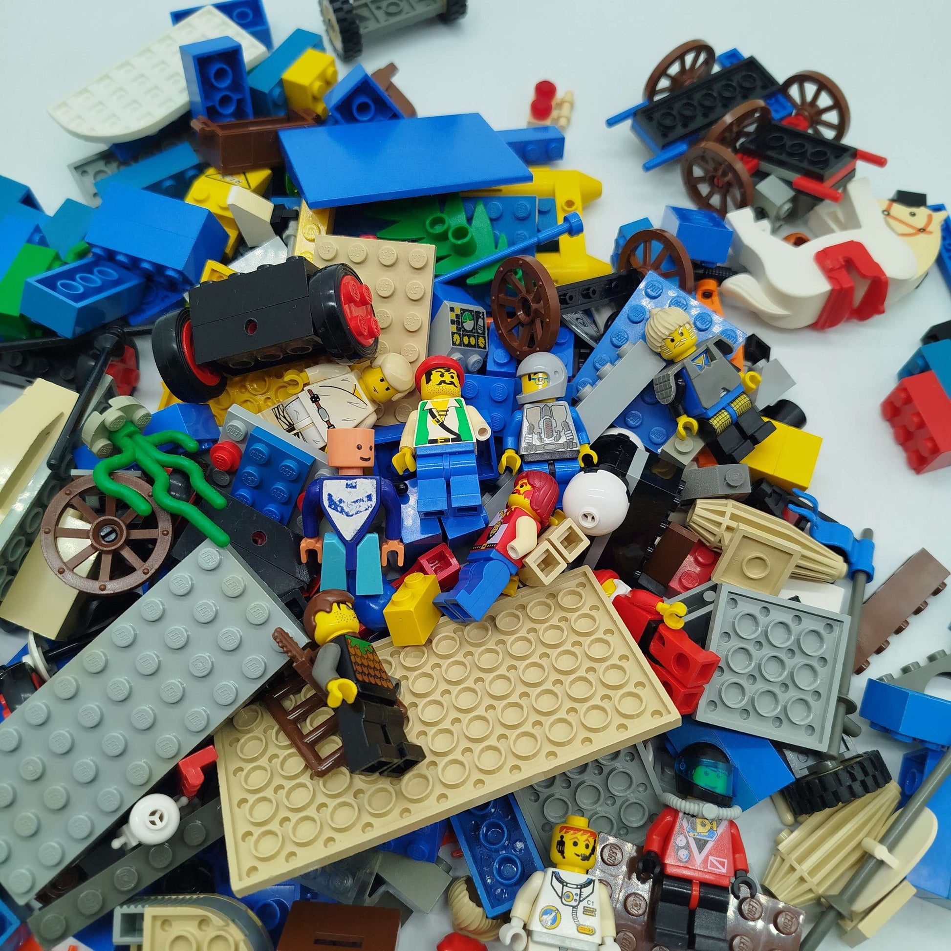 Konvolut LEGO ca. 0,7kg Steine gebraucht & gewaschen ab 6 Jahre 