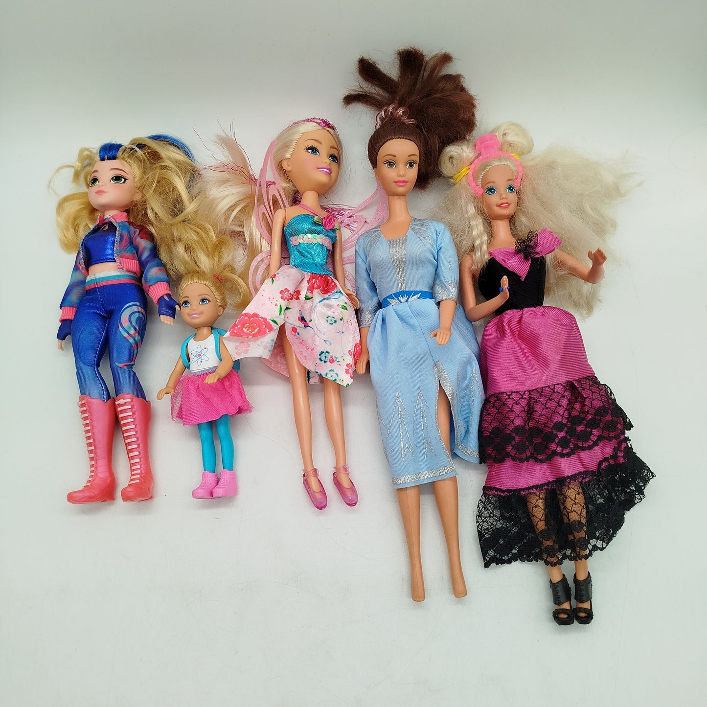Mattel Bundle Barbie Set von 12 Puppen, gebraucht, ab 3 4 5 Jahre | ✅ geprüft 