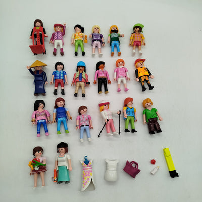 Playmobil Bundle Set von 20 Figuren, gebraucht, ab 3 4 5 Jahre | ✅ geprüft 