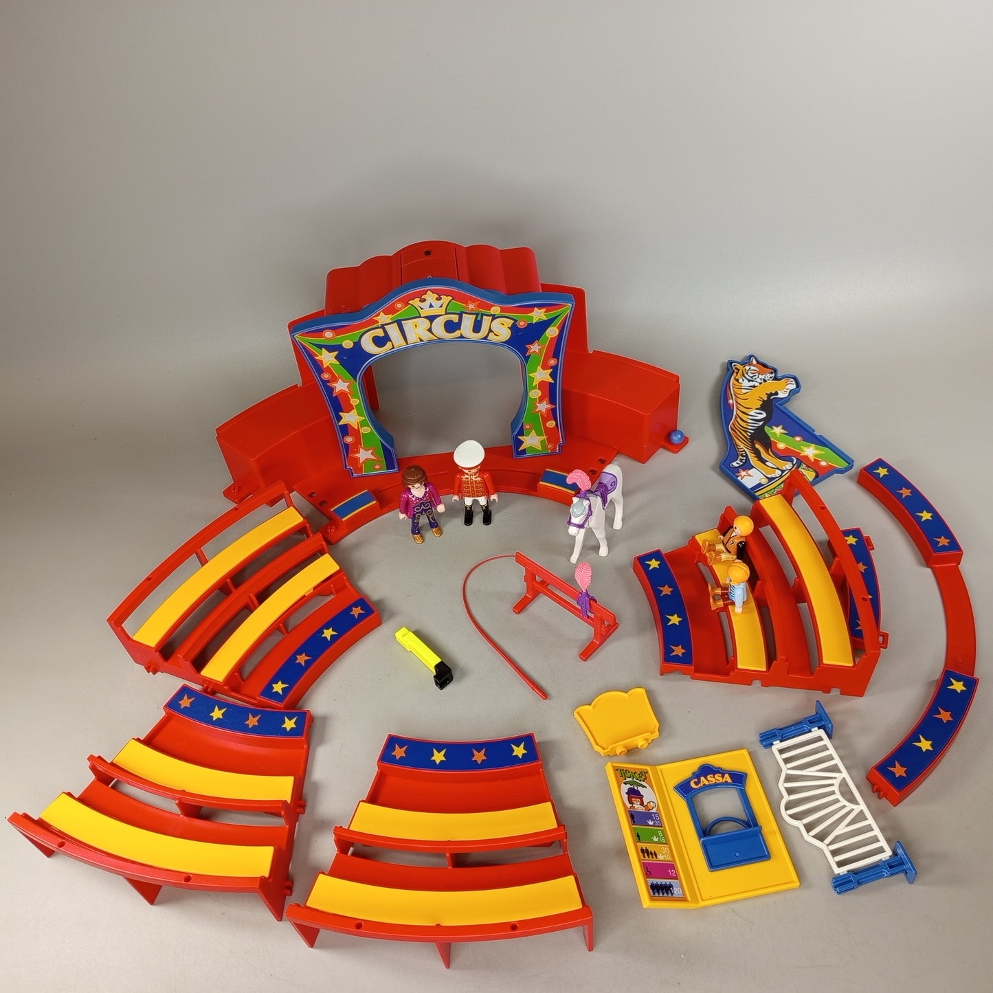 Playmobil Zirkus-Spielset 5057 Figuren & Tiere, gebraucht, ab 6 Jahre 