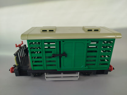 Vintage Playmobil Viehtransport-Waggon 4101, OVP