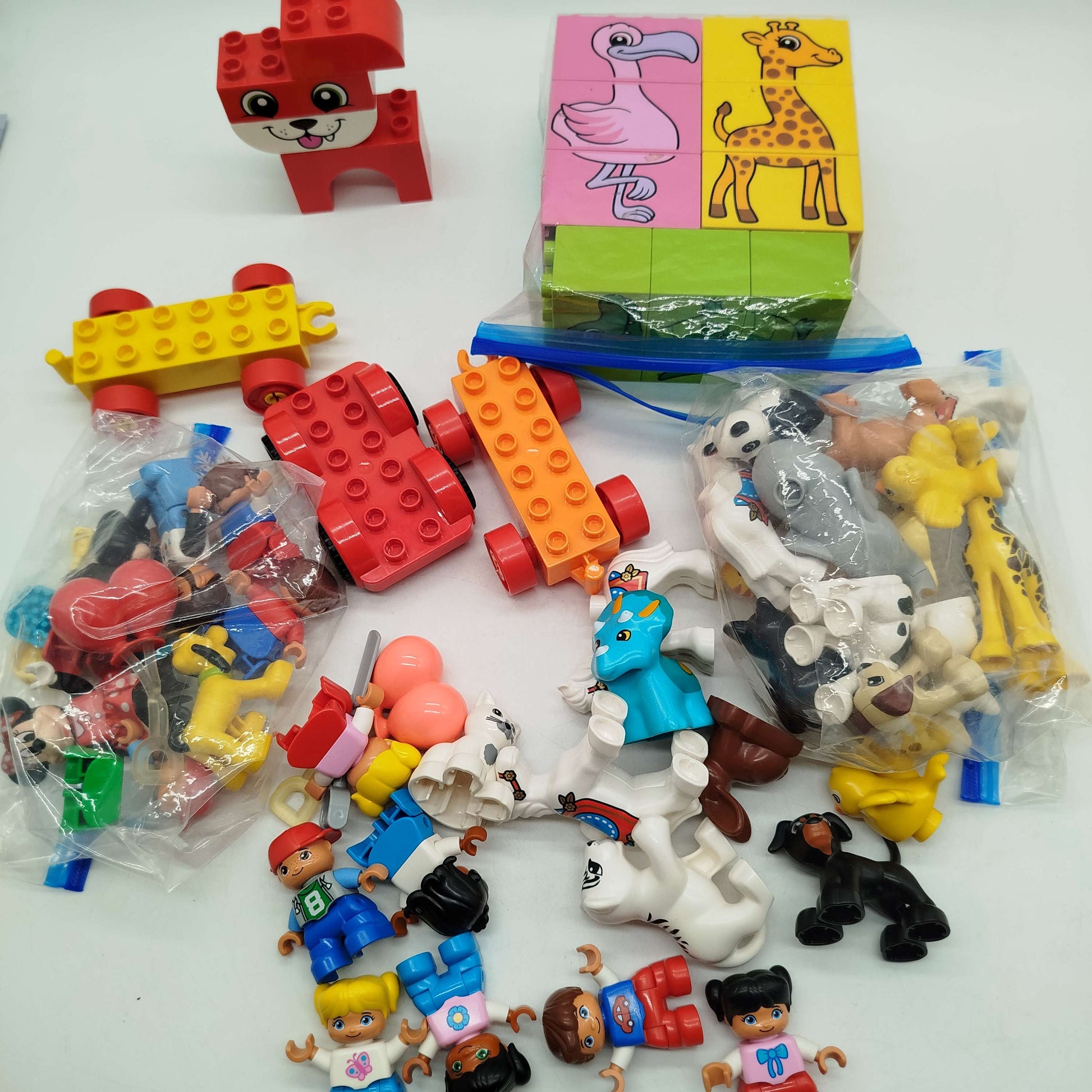 Konvolut LEGODuplo Stein ca. 4,6 kg gebraucht&gewaschen ab 3 Jahre 