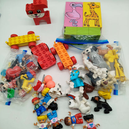 Konvolut LEGODuplo Stein ca. 4,6 kg gebraucht&gewaschen ab 3 Jahre 