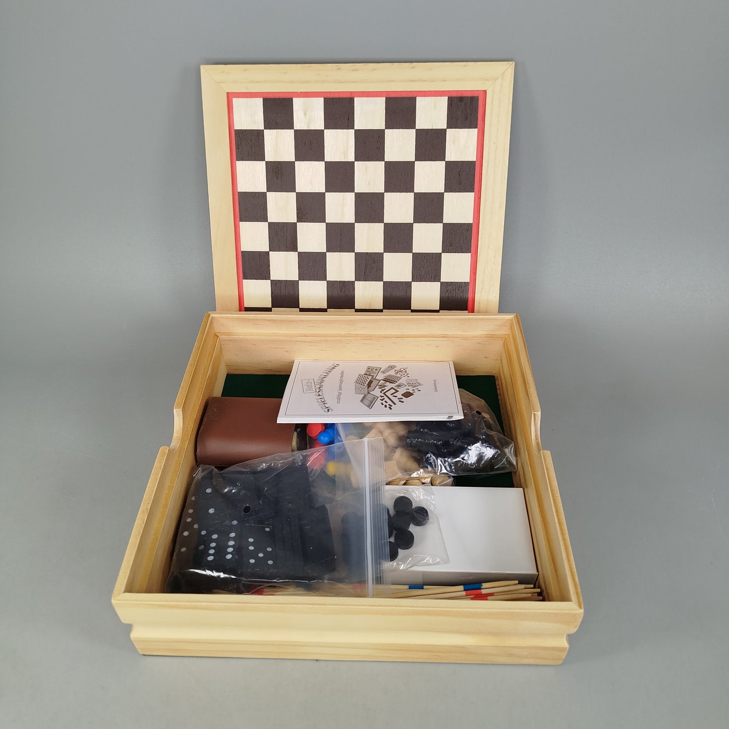 Holz-Spielesammlung Brettspiel