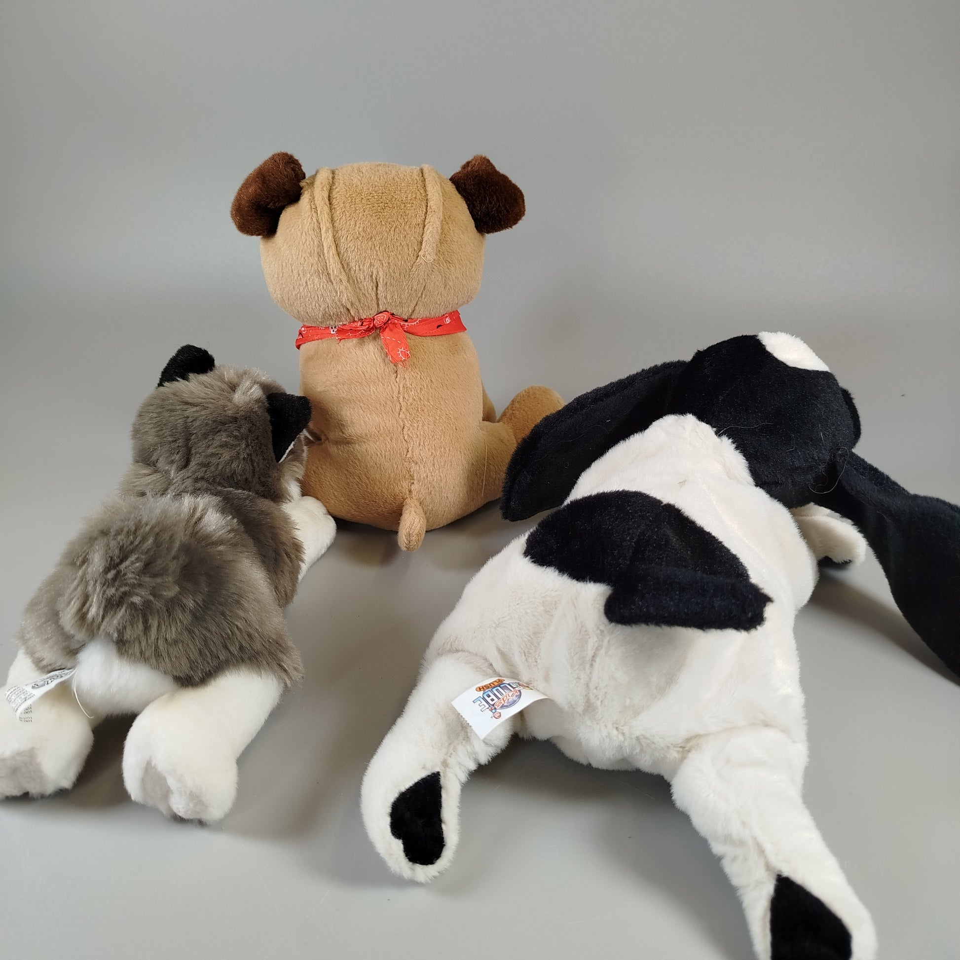  Stofftiere- Verschiedene Hunderassen - Set von 6