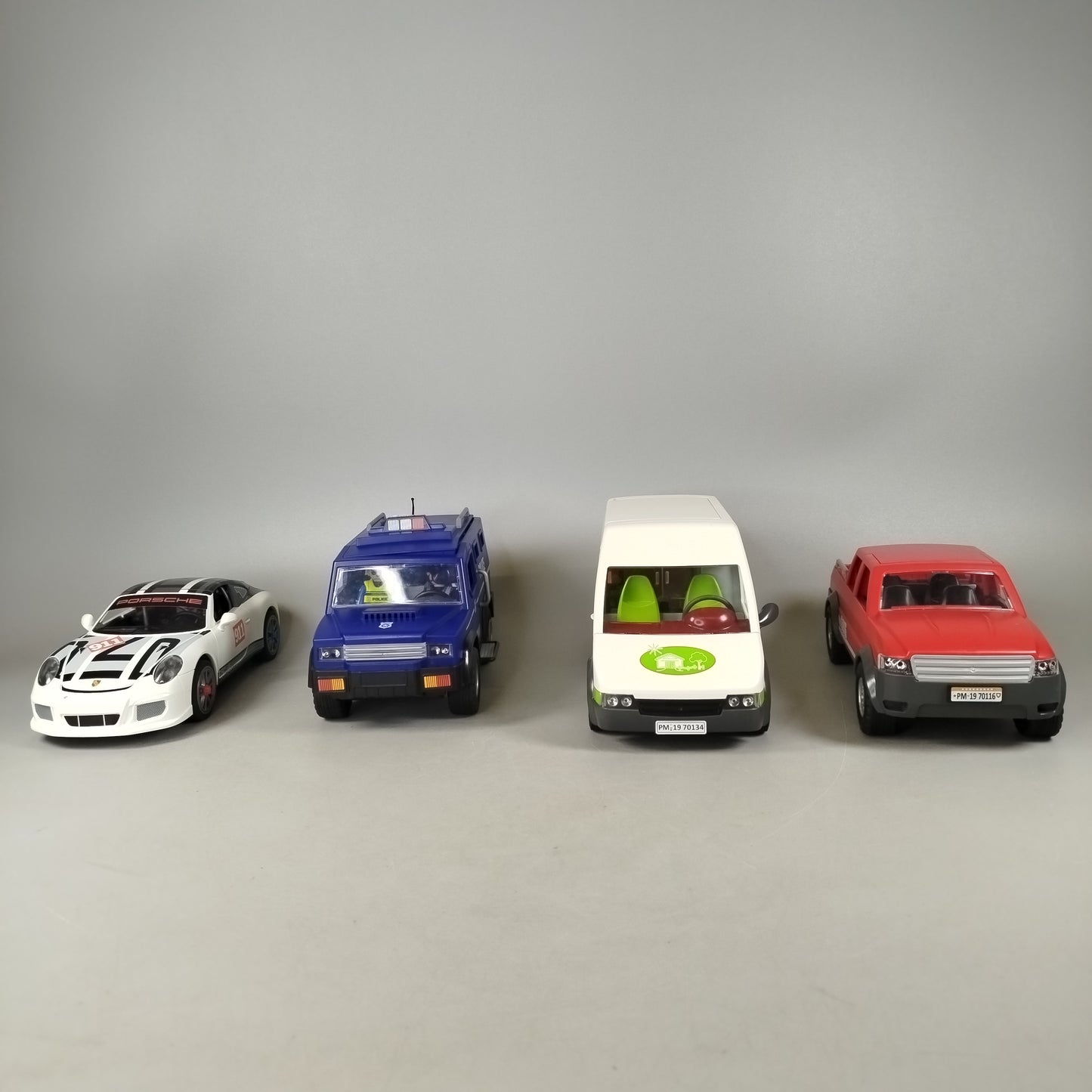 Konvolut Playmobil Fahrzeuge & Marktszene ca. 1,0 kg, gebraucht, ab 3 Jahre 