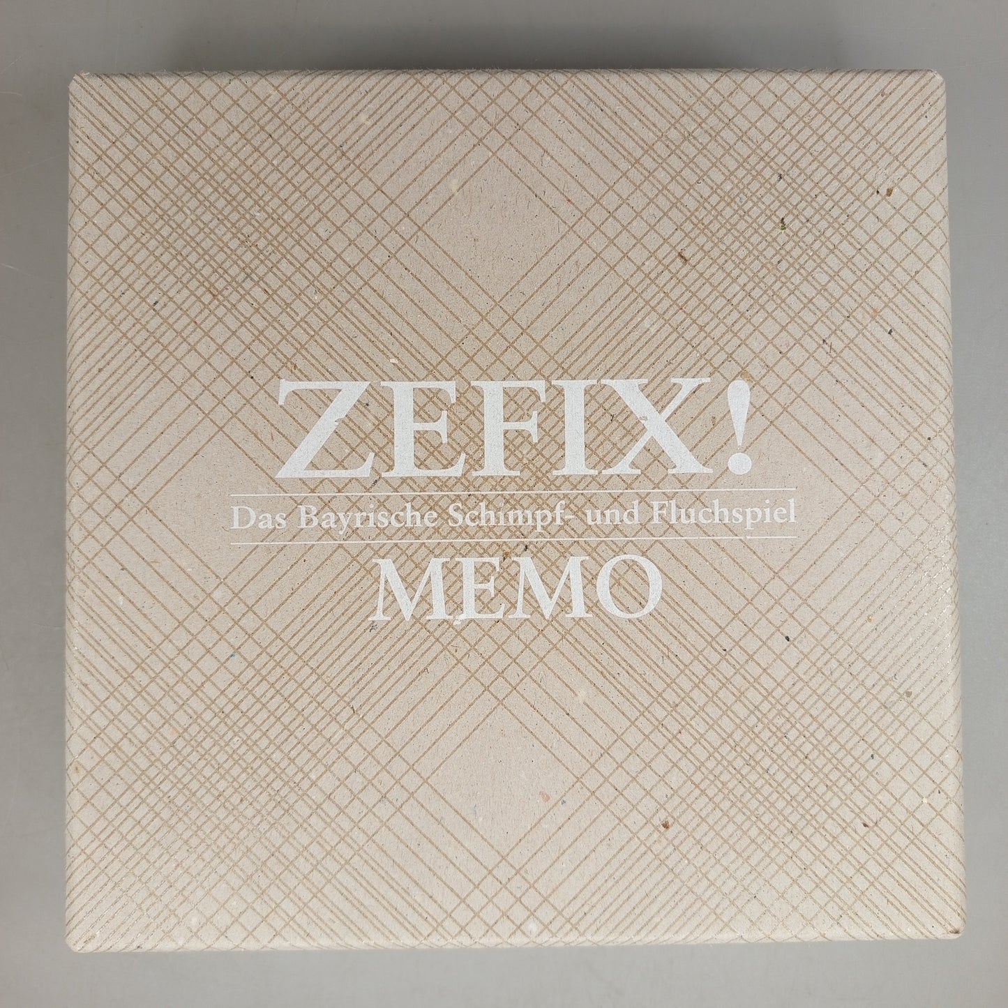 ZEFIX! Das Bayrische Schimpf- und Fluchspiel, Brettspiel, OVP