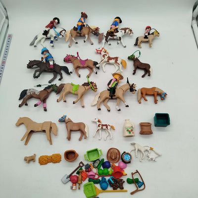 Playmobil Bundle Reiterhof Pferde gebraucht ab 3 4 5 Jahre | ✅ geprüft 
