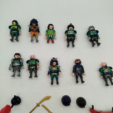 Playmobil Bundle Ninja & Samurai 10 Figuren mit Zubehör