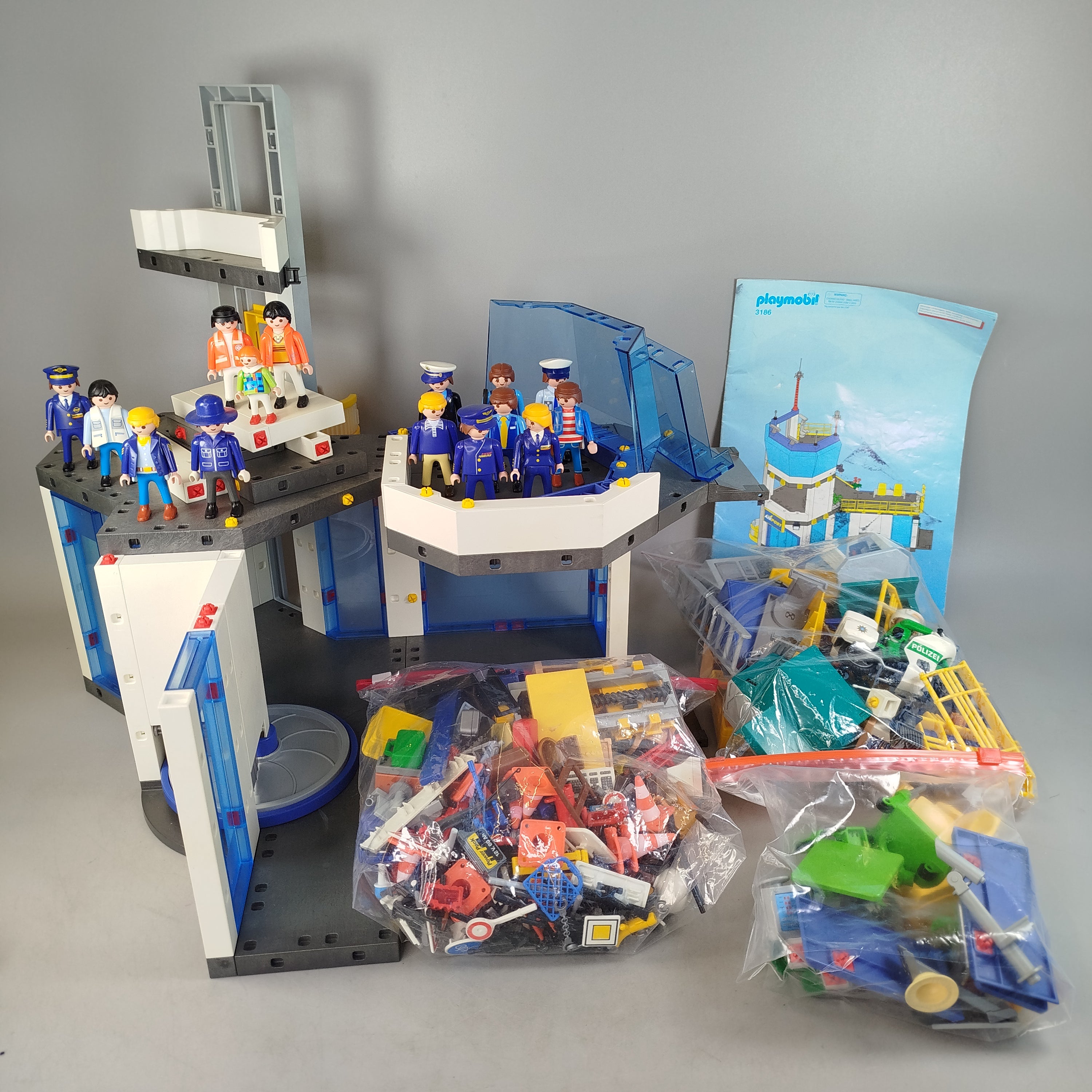 Playmobil Flughafen Turm 3186, gebraucht, ab 6 7 8 Jahre | ✅ geprüft 