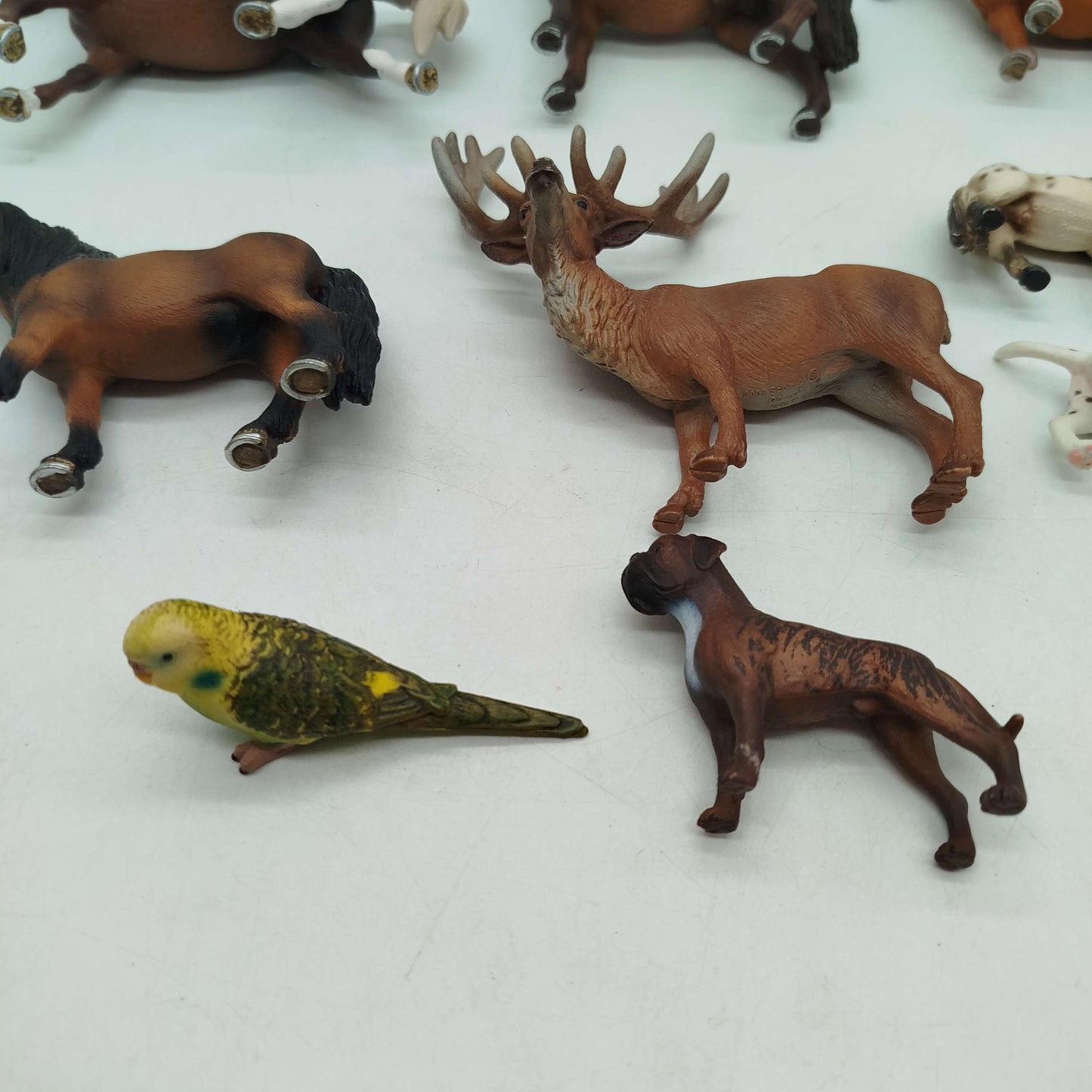 Schleich Bundle Tierfiguren Set von 9 Pferde & Reh ab 3 4 5 Jahre | ✅ geprüft 