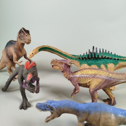 Schleich Dinosaurier Set von 6 Figuren – Urzeit Dinos, sehr gut