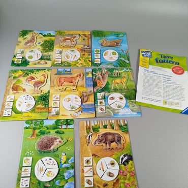 Ravensburger Gesellschaftsspiel - Tiere füttern, gebraucht