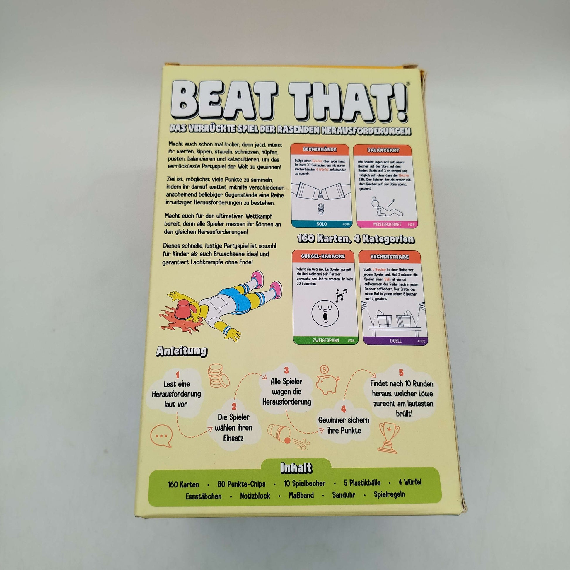 Gutter Games Beat That! Brettspiel, gebraucht, ab 10 11 12 Jahre | ✅ geprüft 