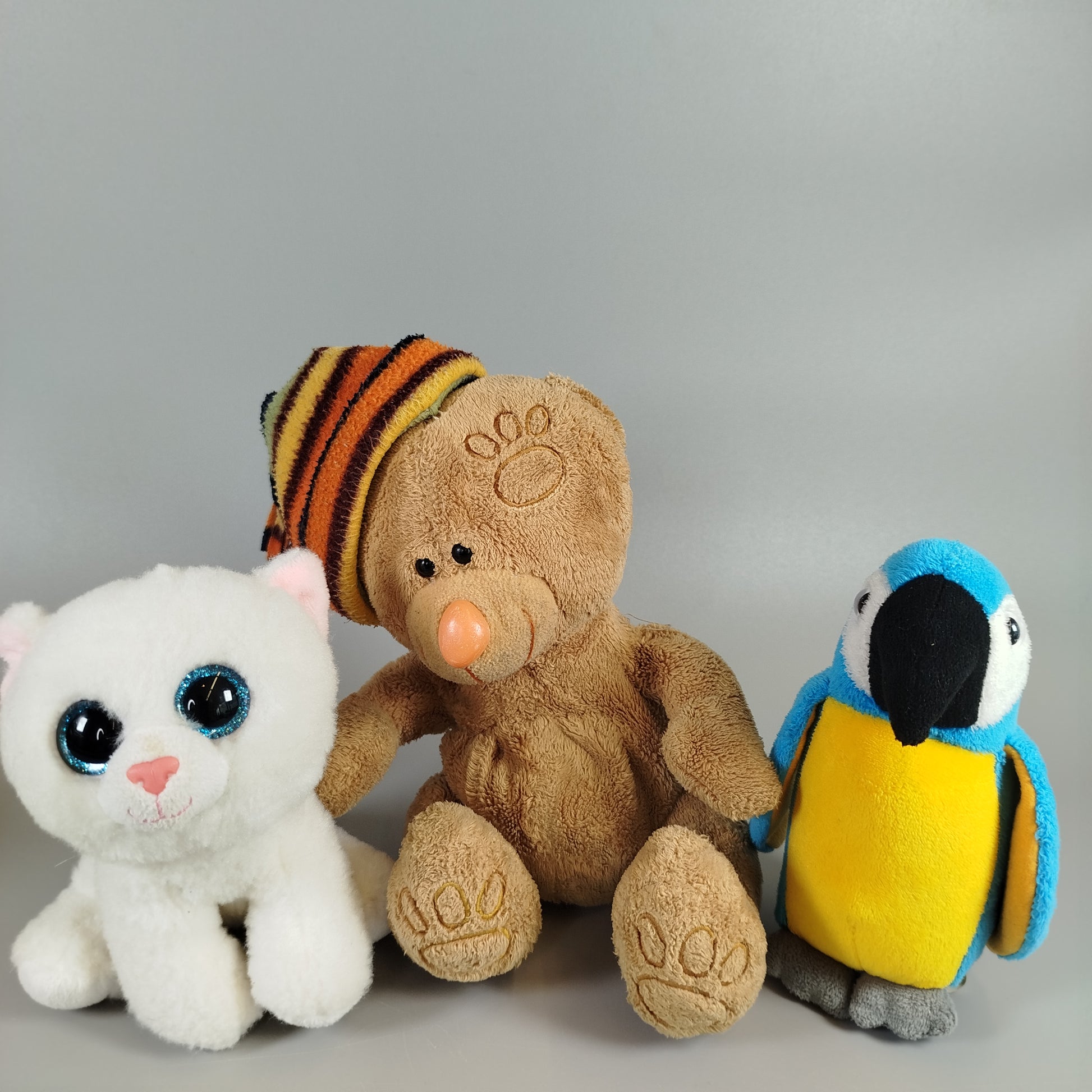  Stofftiere- Verschiedene Figuren