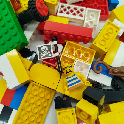 Konvolut LEGO Piraten Steine ca. 1 kg – gebraucht & gewaschen, ab 6 Jahre 
