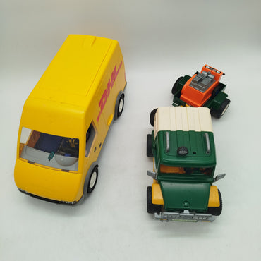 Playmobil Bundle DHL Van & Anhänger, gebraucht, ab 3 4 5 Jahre | ✅ geprüft 