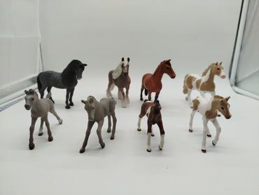 Schleich Pferdefiguren Set von 8